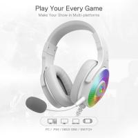 Redragon-H350-White-Wired-Gaming-Headset-50MM-Drivers-Dynamic-RGB-Backlight-Over-Ear-Headphones-White-2