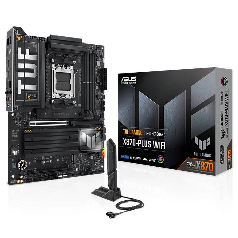 Asus TUF Gaming X870-PLUS WIFI AM5 ATX Motherboard (TUF GAMING