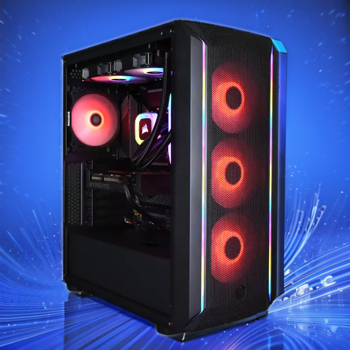 QuantumStrike G5 Core Intel i5 14600KF GeForce RTX 4060 Ti Gaming PC 56240