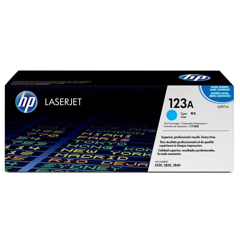 HP CYAN TONER COLOR LASERJET 2550(Q3971A)