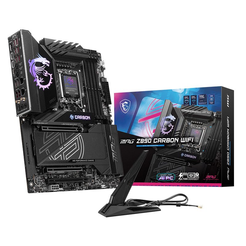 MSI MPG Z890 Carbon WiFi LGA 1851 ATX Motherboard (MPG Z890 CARBON WIFI)