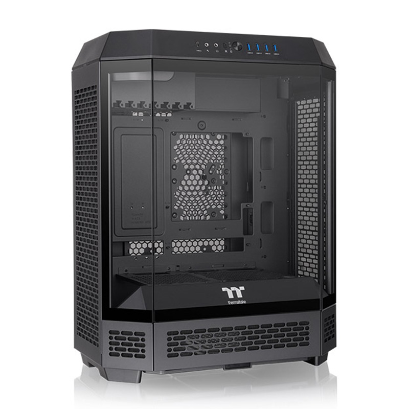 Thermaltake The Tower 600 TG Mid Tower ATX Case - Black (CA-1Z1-00M1WN-00)