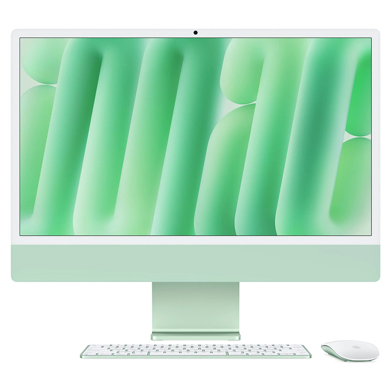 Apple 24in iMac - Retina 4.5K M4 10-core CPU / 10-core GPU 512GB SSD 24GB RAM - Green (MD2Q4X/A)