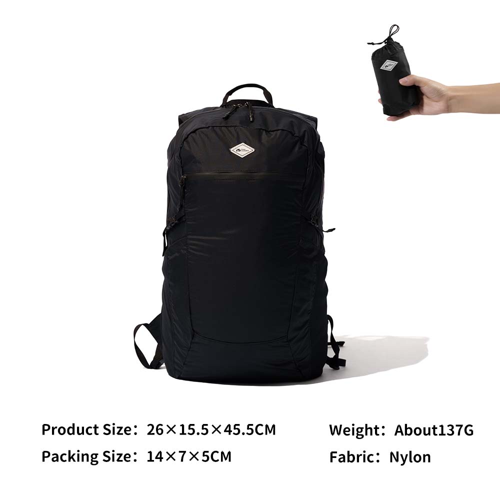 MOBI GARDEN ULTRA LIGJT BACKPACK (BLACK) 