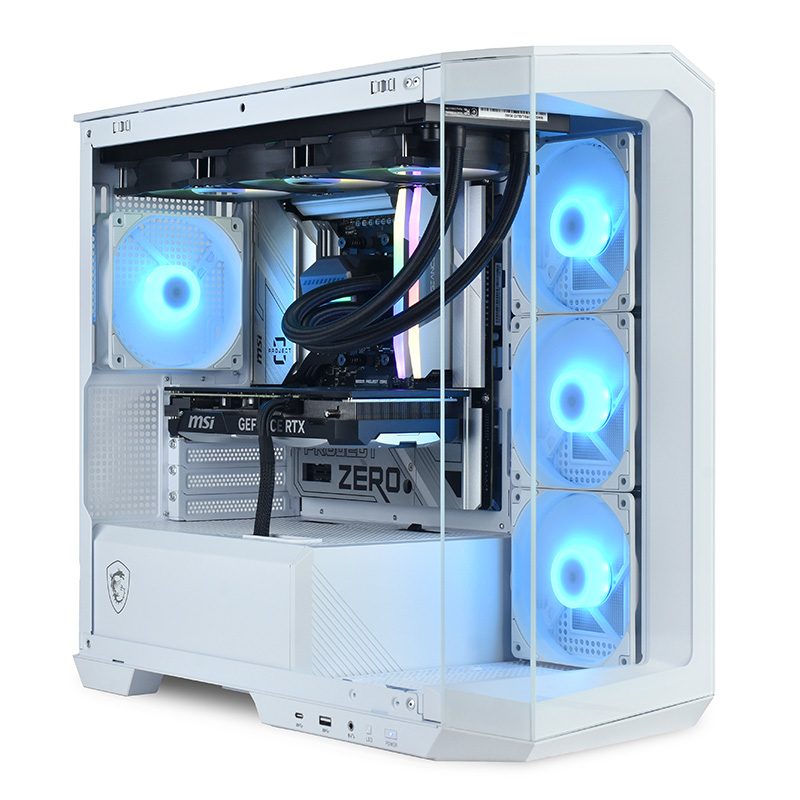 QuantumStrike G5 Core Ryzen 5 9600X RTX 4070 Super Gaming PC 57674 - Powered by MSI