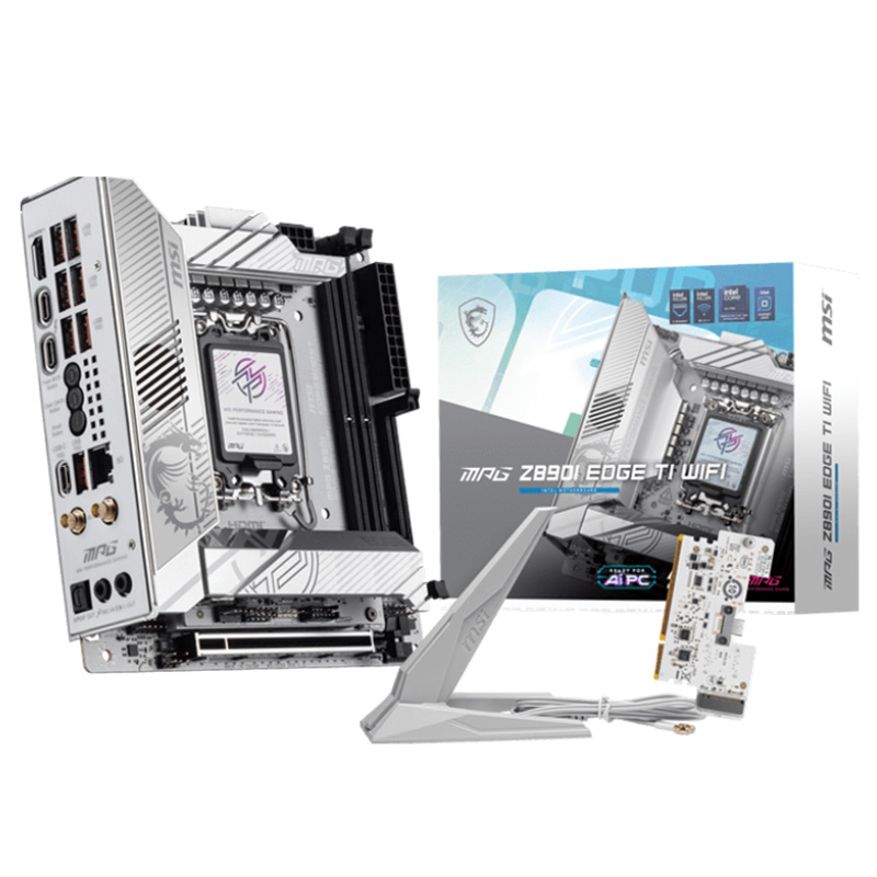 MSI MPG Z890I Edge TI WIFI LGA 1851 Mini-ITX Motherboard (MPG Z890I EDGE TI WIFI)