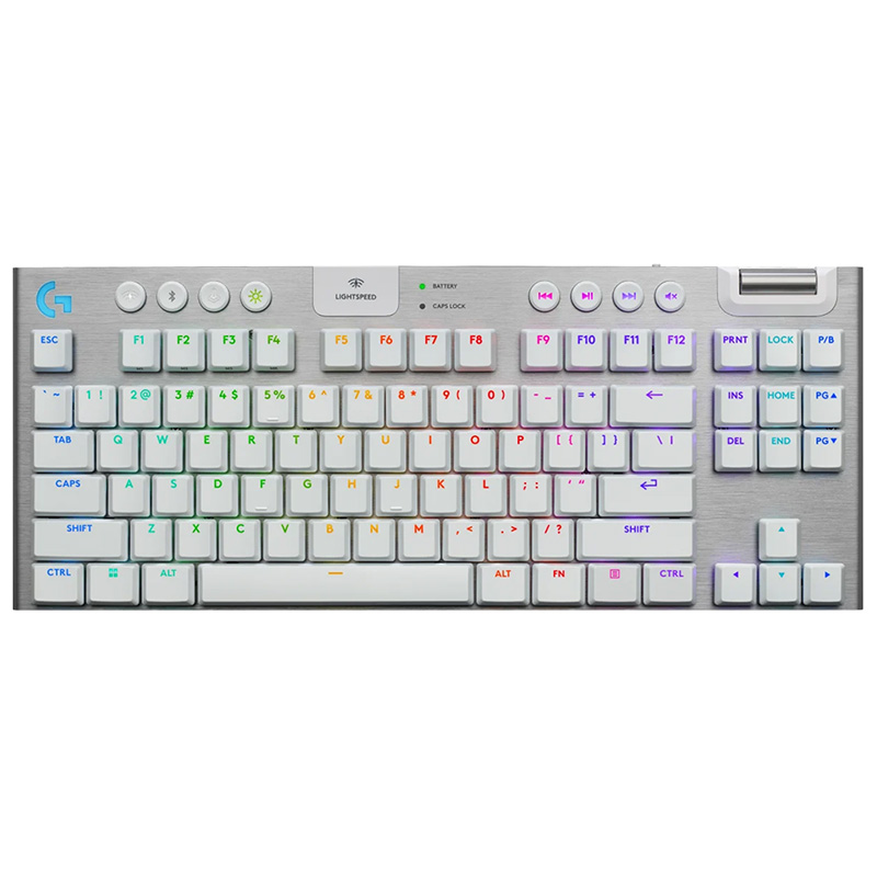 Logitech G915 X Lightspeed TKL Wireless Gaming Keyboard - White English Tactile (920-012738)