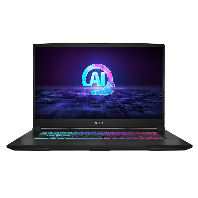 MSI Katana A17 AI B8VG 17.3in FHD 144Hz R9-8945HS RTX 4070 1TB SSD 16GB RAM W11H Gaming Laptop (KATANA A17 AI B8VG-848AU)