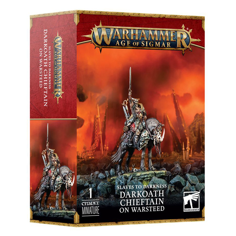 Games Workshop 83-53 Slaves to Darkness: Darkoath Chieftain on Warsteed