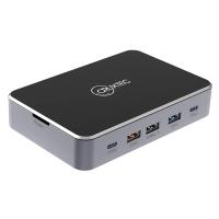 Cruxtec Universal 14-in-1 USB-C Multifunctional Docking Station with SSD Enclosure (CDK14-SG)