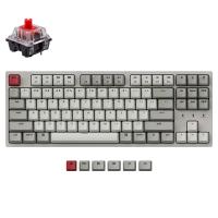 Keychron C1 Wired Retro TKL Hot-Swappable Mechanical Keyboard - Red Switch (KBKCC1M1ZRED)