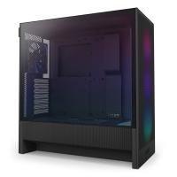 NZXT H5 Flow RGB Compact ATX Mid-Tower Airflow Case with RGB Fans (CC-H52FB-R1)