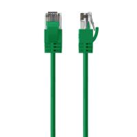 Cruxtec Ultra-Thin CAT6A U/UTP Ethernet Cable - Green 0.3m (RF6A-003-GR)