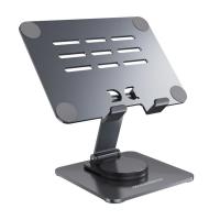 Tablet-Accessories-RockRose-Anyview-Ferris-Pro-360-Rotatable-and-Foldable-Desktop-Tablet-Stand-Gun-Metal-RRST08-1