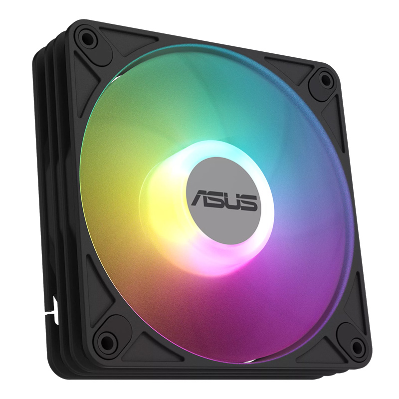 Asus AR120 120mm ARGB Black PWM Fan - Single Pack (AR120 ARGB PWM SINGLE PACK)