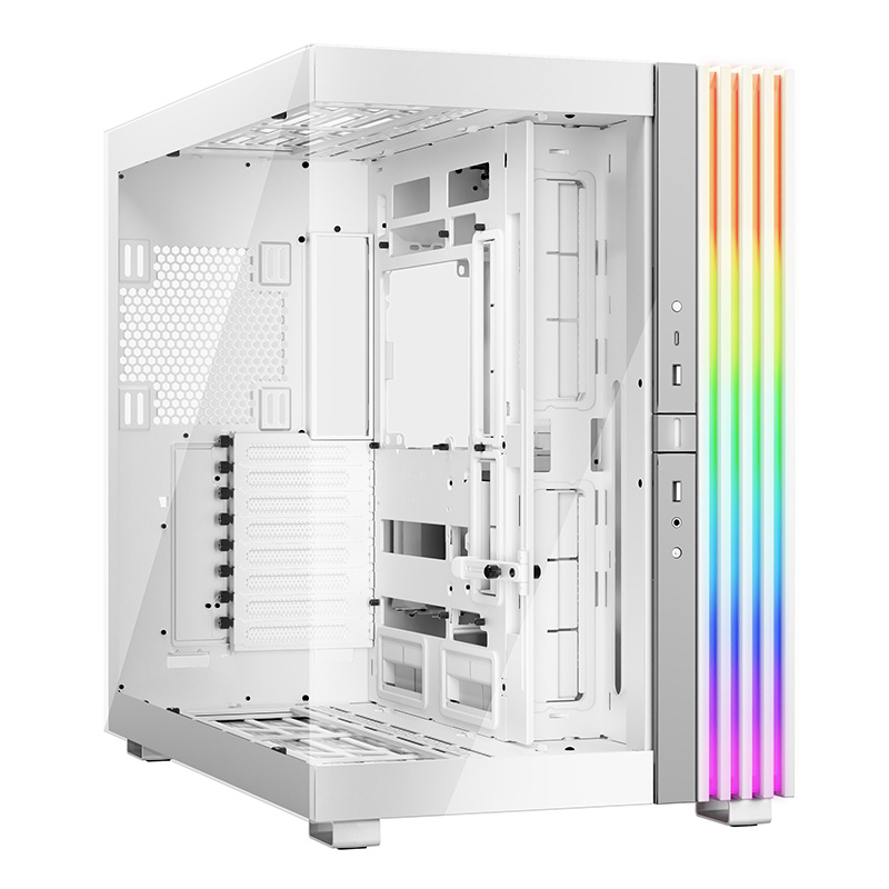 be quiet! Light Base 900 DX ATX Case White - No PC Fans (BGW70)