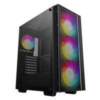 Deepcool Matrexx 55 Mesh V4 ARGB TG Mid-Tower ATX Case - Black (R-MATREXX55-BKAGA4-G-4)