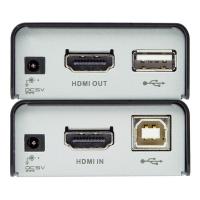 Display-Adapters-Aten-HDMI-Over-2-CAT-5-Extender-with-USB-VE803-AT-U-4