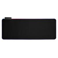 Brateck RGB Black Gaming Mouse Pad with 4-Port USB Hub (MP06-6-02)