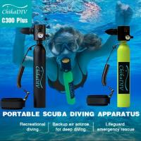 Outdoor-Gear-CHIKADIV-C300Plus-Green-portable-diving-gas-cylinder-for-fishing-snorkeling-and-emergency-rescue-suitable-for-both-men-and-women-7