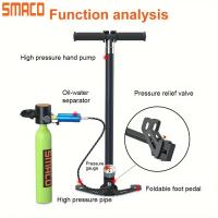 Outdoor-Gear-SAMCO-S300Plus-0-5L-Scuba-Tank-Diving-Tank-Black-0-5L-Backpack-2nd-Hand-Pump-Scuba-Adapter-2