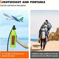 Outdoor-Gear-SAMCO-S400Plus-1L-Scuba-Tank-Diving-Tank-Green-Scuba-Adapter-1L-Backpack-5