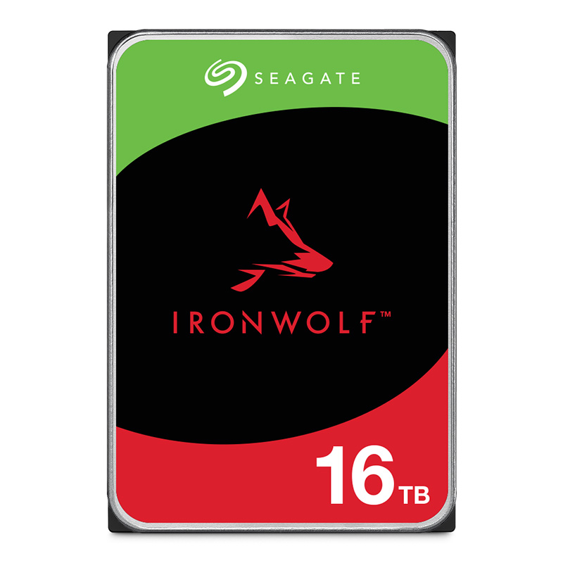 Seagate Ironwolf 16TB 7200RPM 3.5in NAS SATA Hard Drive (ST16000VN001)