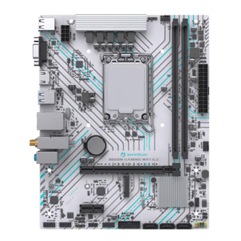 MAXSUN B660M GAMING WIFI ICE LGA 1200 mATX Motherboard (B660M GAMING WIFI ICE)