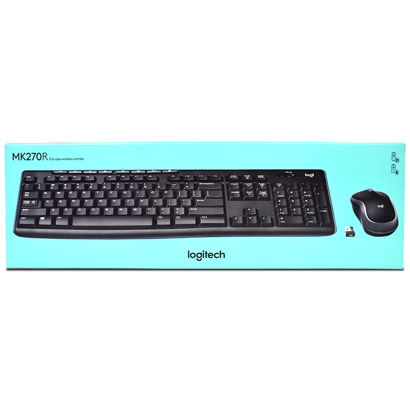 Logitech MK270R Wireless Keyboard and Mouse Combo (920-006314)