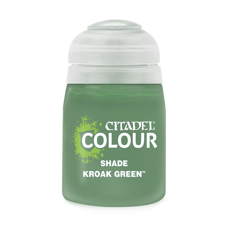 Games Workshop 24-29 Citadel Shade: Kroak Green(18ml)