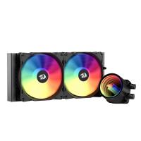 CPU-Cooling-Redragon-HL240-ARGB-Liquid-Cooling-System-CPU-Water-Cooler-20-dBA-Quiet-2-x-120mm-PWM-RGB-FDB-Fans-LGA-1700-AMD-AM5-Ready-12