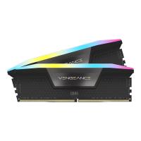 Corsair 96GB (2x48GB) CMH96GX5M2B5600C40 Vengeance RGB C40 5600MHz DDR5 DRAM - Black