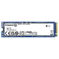 Kingston 4TB NV3 PCIe Gen4 M.2 2280 NVMe SSD (SNV3S/4000G)