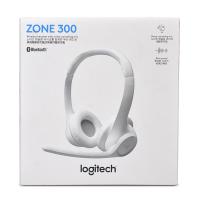 Logitech ZONE 300 Wireless Headset - Off-White (981-001418)