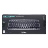 Logitech MX Keys Mini Minimalist Illuminated Wireless Keyboard - Graphite (920-010505)