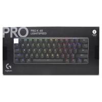 Logitech G PRO X 60 Lightspeed RGB Wireless Gaming Keyboard - Black (920-011916)