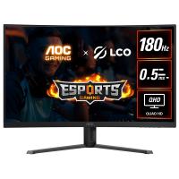 AOC 32in QHD HDR10 VA 180Hz Adaptive Sync Curved Gaming Monitor (CQ32G4E)