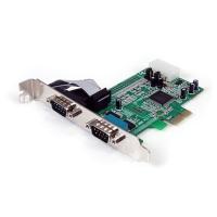 Startech 2-port PCI Express RS232 Serial Adapter Card (PEX2S553)