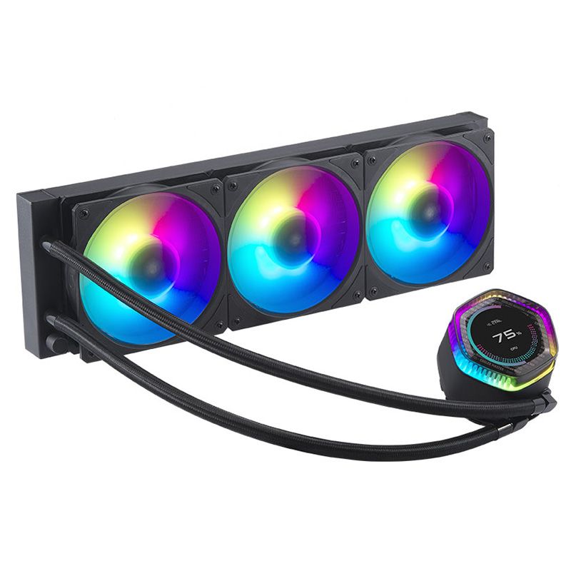 Cooler Master MasterLiquid ION 360 ARGB LCD AIO Liquid CPU Cooler (MLY-D36M-A24PZ-R1)