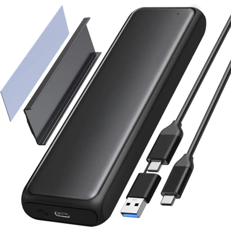 Generic USB A USB C to NVMe and NGFF Tool-Free SATA