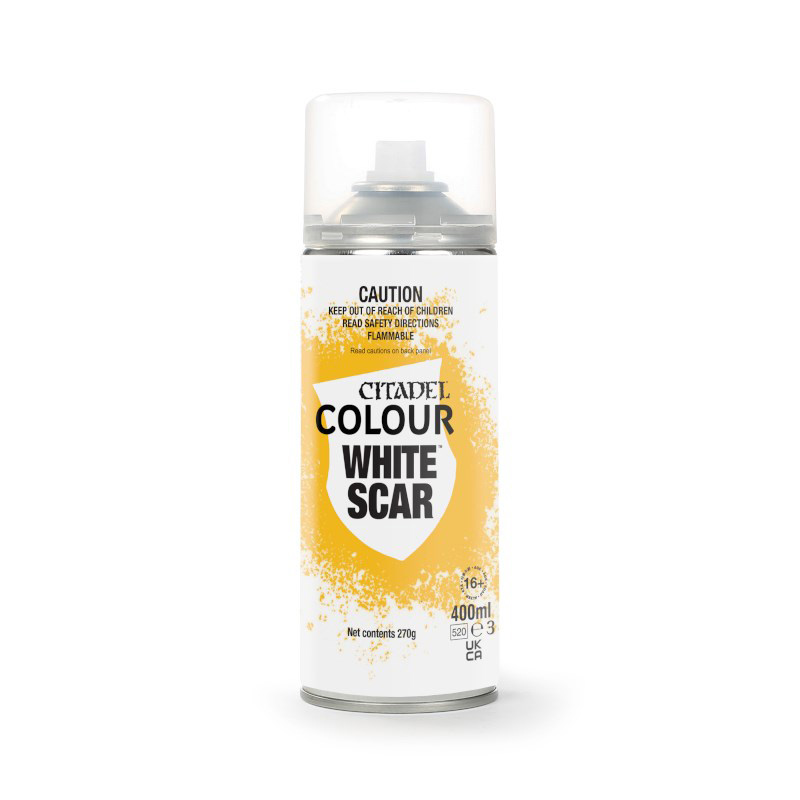 Games Workshop 62-36 Citadel Spray Paint: White Scar