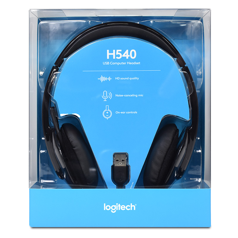 Logitech H540 Usb Logitech Headset With Mic For Laptop Logitech