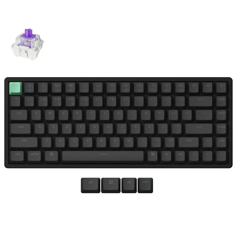 Keychron K2 HE QMK Wireless Magnetic Keyboard Standard Version Nebula Switch (KBKCK2HJ1)