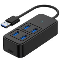 5-in-1 USB-C Hub with 4K HDMI & 5W DC Charging - USB C Docking Station for MacBook Pro/Air, Laptop, SD/TF Card Reader, Multi-Port Adapter