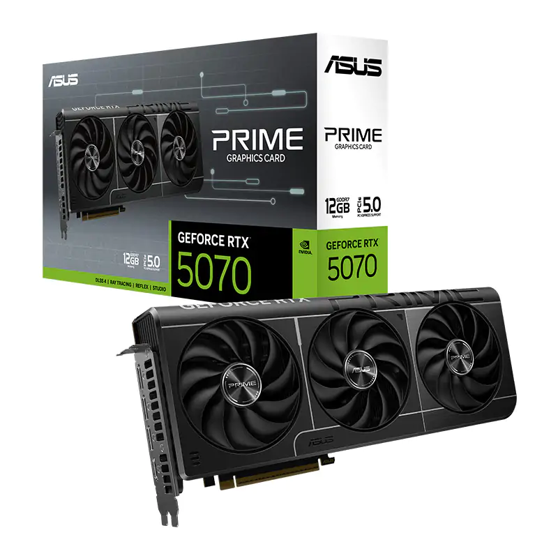 Asus Prime GeForce RTX 5070 12G Graphics Card (PRIME-RTX5070-12G