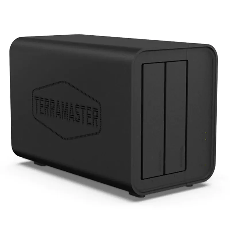 TerraMaster 2-Bay USB3.2 Gen2 External Hard Drive Enclosure (D2