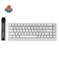 MCHOSE Ace 68 HE Magnetic 8K Wired Gaming Keyboard - TTC Uranus Magnetic Switch eSports White Topographic (KBMCACE6816)