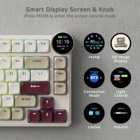 Keyboards-RK-ROYAL-KLUDGE-N80-Low-Profile-Wireless-Mechanical-Smart-Display-Screen-Knob-75-Top-Mount-3-Modes-Keyboard-Tactile-Brown-Switch-5