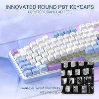 Keyboards-Redragon-K707-PRO-Wireless-Gasket-RGB-Gaming-3-Modes-87-Keys-TKL-Mechanical-Hot-Swap-Keyboard-5-Layer-Noise-Dampening-Mint-Mambo-Switch-7