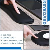 Mouse-Mouse-Pads-Keyboard-Wrist-Rest-Pad-and-Full-Ergonomic-Mouse-Pad-with-Wrist-Support-Included-for-Set-Memory-Foam-Cushion-When-Typing-on-Computer-Mac-Laptop-Black-11